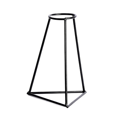 Home Party Decoration Vase Abstract Black Lines Minimalist Abstract Iron Vase Dried Flower Vase Racks Nordic Flower Ornaments