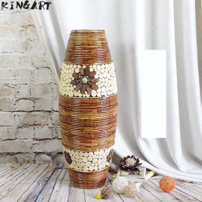 Big Floor Vase Living Room Vase Home Decoration jarrones de suelo Home Ornament Flower Pot Big Vase 9879890